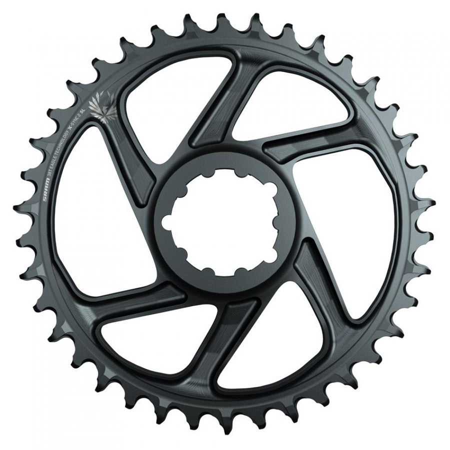 SRAM Kettenblatt X-Sync 2 SL Eagle 36T 6 mm lunargrau - Leichtes Boost-Upgrade für 12-fach Antriebe