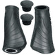 Humpert, Griffe Reno, Paar 135mm/135mm, schwarz ,61634001