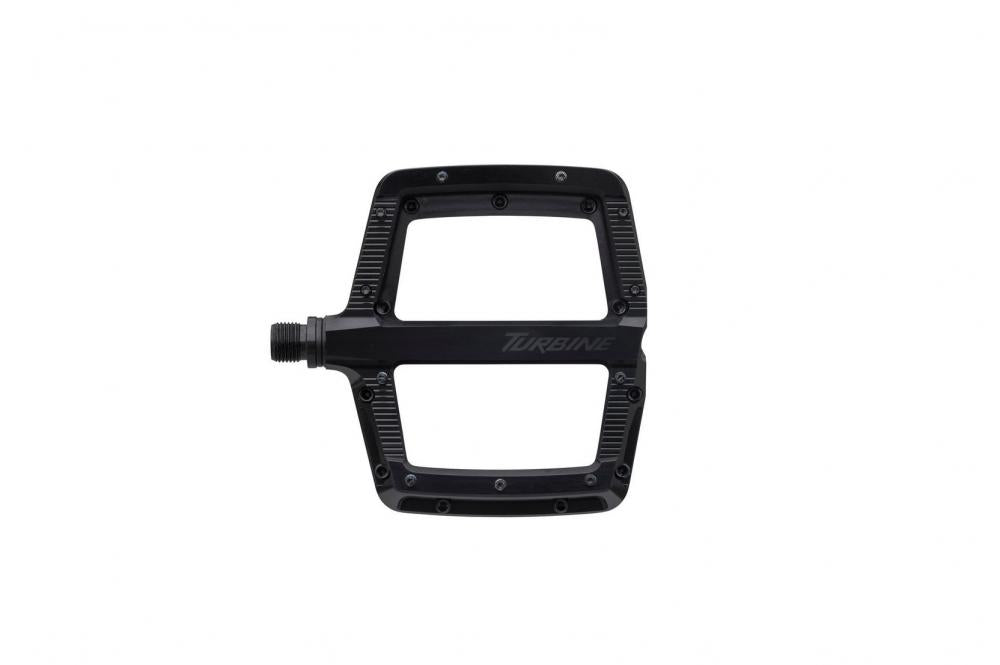 Race Face Turbine Plattform-Pedal, black - leichtes Flat-Pedal für maximale Kontrolle