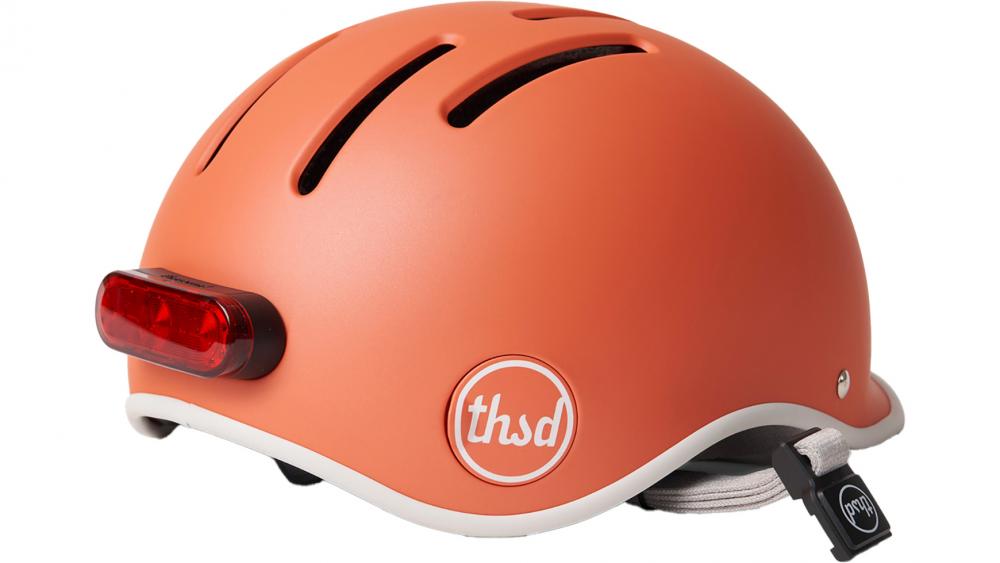 Thousand Heritage 2.0 Apricot Crush L Fahrradhelm 59-62 cm - Retro Design, Belüftung, Magnetverschluss, vegan Lederdetails, CPSC/EN1078 zertifiziert