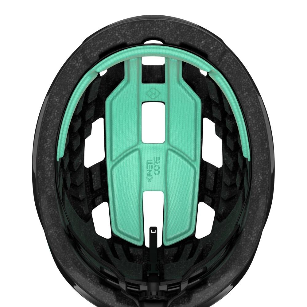 LAZER Helm Tonic KinetiCore Road Titanium L (58-61 cm) - sicherer, leichter Rennradhelm