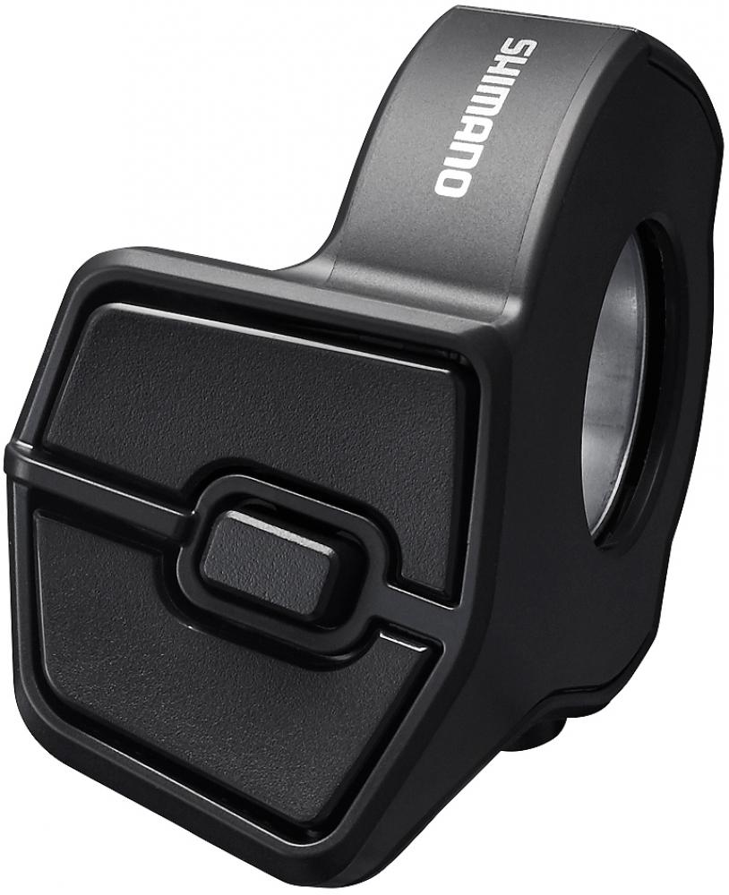 SHIMANO Schalter E-BIKE SYSTEMS SW-E6010 Links Schalter - Bedieneinheit für Unterstützungsstufen, Schwarz