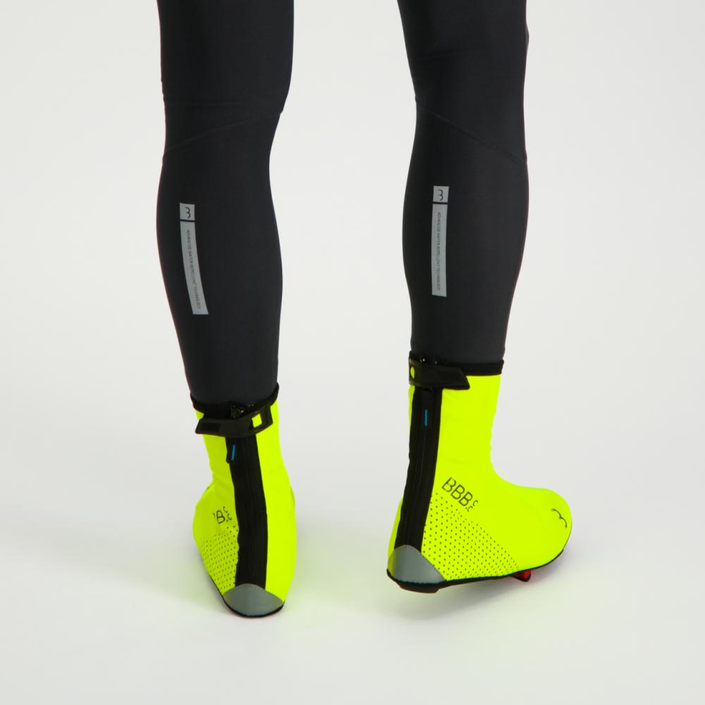 BBB Cycling BWS-23 Überschuhe WaterFlex 3.0 Größe 23 neon - wasserdichter Wetterschutz