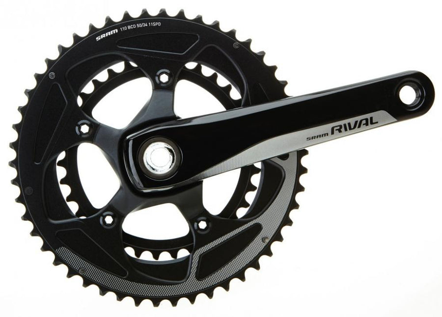 SRAM Kurbelsatz Rival 22 170 mm GXP 50-34T - Effiziente Rennrad-Performance