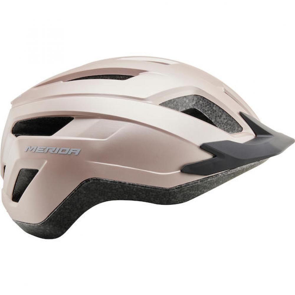 Merida Helm Commute champagner 58-62 cm Champagner - leichter City- und Pendlerhelm