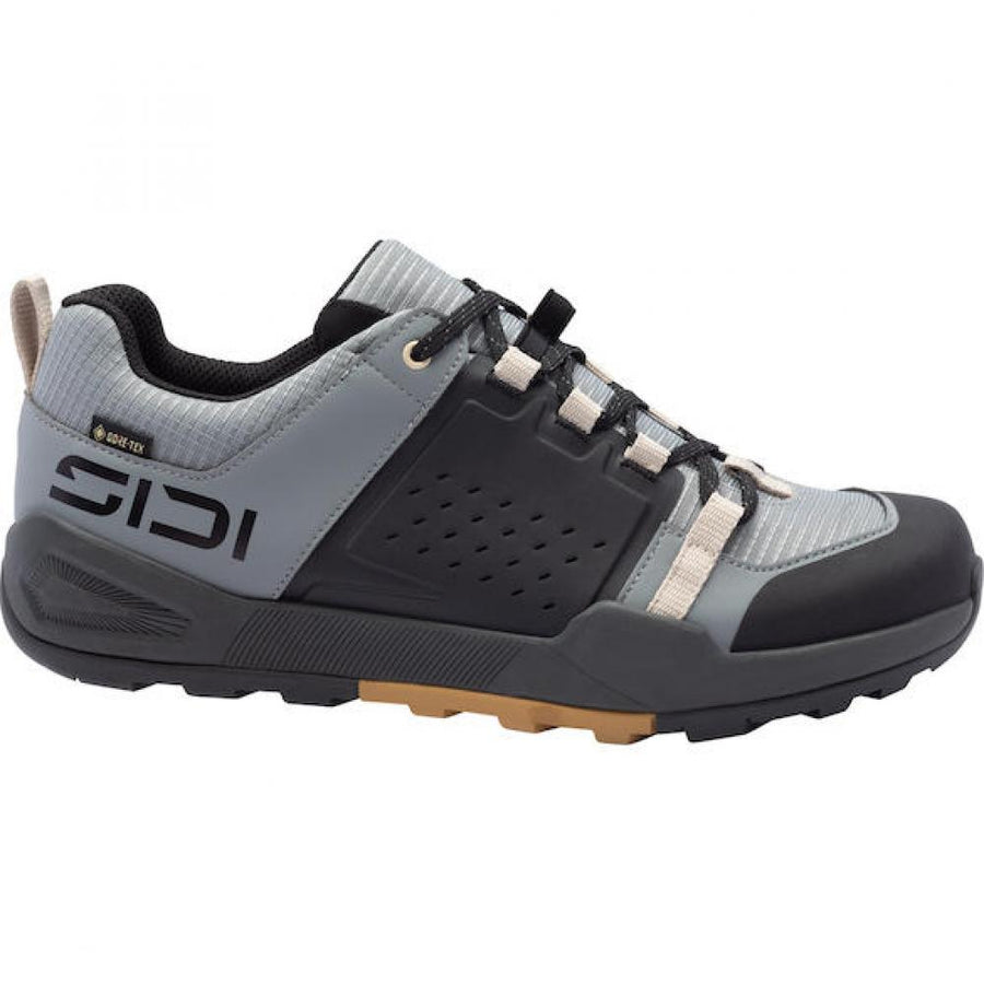 Sidi MTB ATOMUS GTX dark gray/sand 47 Dunkelgrau/Sand - wasserdichter MTB-Schuh mit Grip