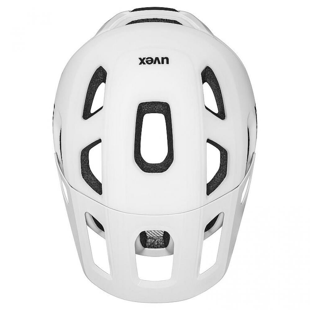 uvex react MIPS Fahrradhelm white matt 59-61cm, mit MIPS-Schutzsystem für Rotationsaufprallschutz, 14 Lüftungen, 3D IAS Größenanpassung, EN 1078 zertifiziert