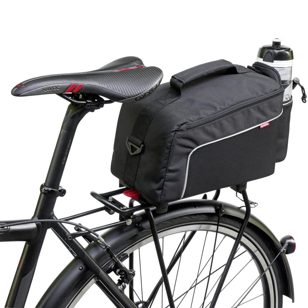 KLICKfix Rackpack Light Racktime Gepäckträgertasche 8 l Schwarz