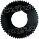 Vision Kettenblatt Road Powerbox Aero Pro 4-Arm 110 mm x 55 T Schwarz - maximale Steifigkeit für Rennrad