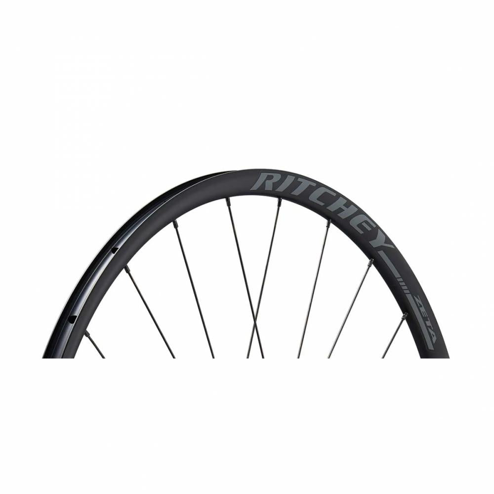 Ritchey Comp Zeta GX Clincher Tubeless Ready Laufradsatz 700C 100x12mm/142x12mm Campagnolo N3W schwarz