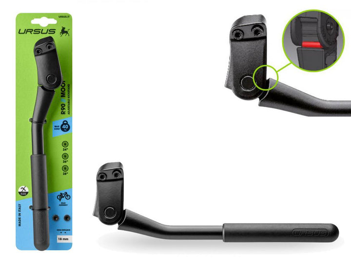 Ursus Mooi Plus Rear ANS Hinterbauständer mit 18 mm Befestigungsplatte