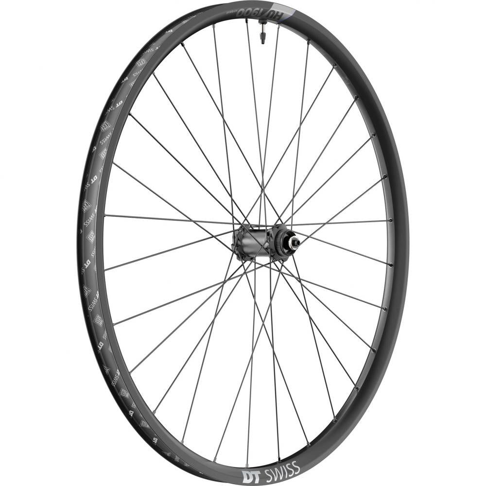 DT Swiss Laufrad HU 1900 SPLINE 29"" 622 x 30 mm Schwarz - robustes E-Bike Hinterrad - Felge - Laufräder MTB 29 Zoll