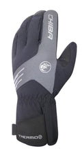 CHIBA Thermo Plus - wasserdichte Winter-Radhandschuhe schwarz 3XL