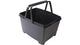 AtranVelo Fahrradkorb Box AVS schwarz 24x38x30 cm