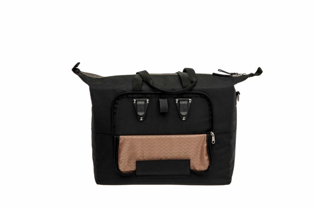 New Looxs Radtasche Osolo Tendo Black/Green 15 Zoll Black - multifunktionale Fahrradtasche