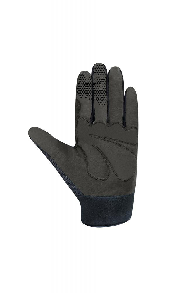 CHIBA Blade - Radhandschuhe kurz, schwarz/schwarz, S, atmungsaktiv mit Touchfinger