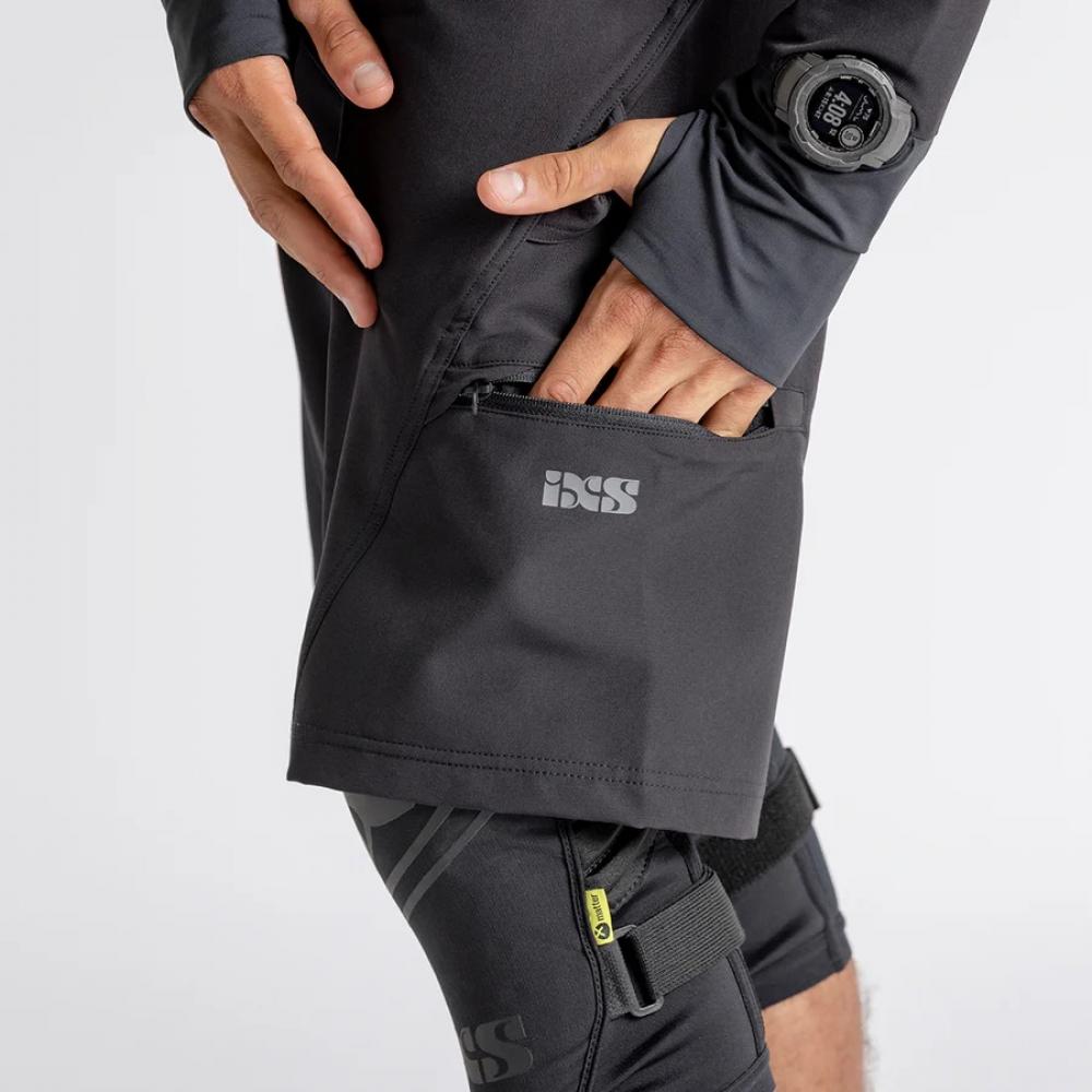 IXS Sports Division iXS Carve Digger Shorts XXL black - robuste Trail-Shorts mit Stretch-Komfort