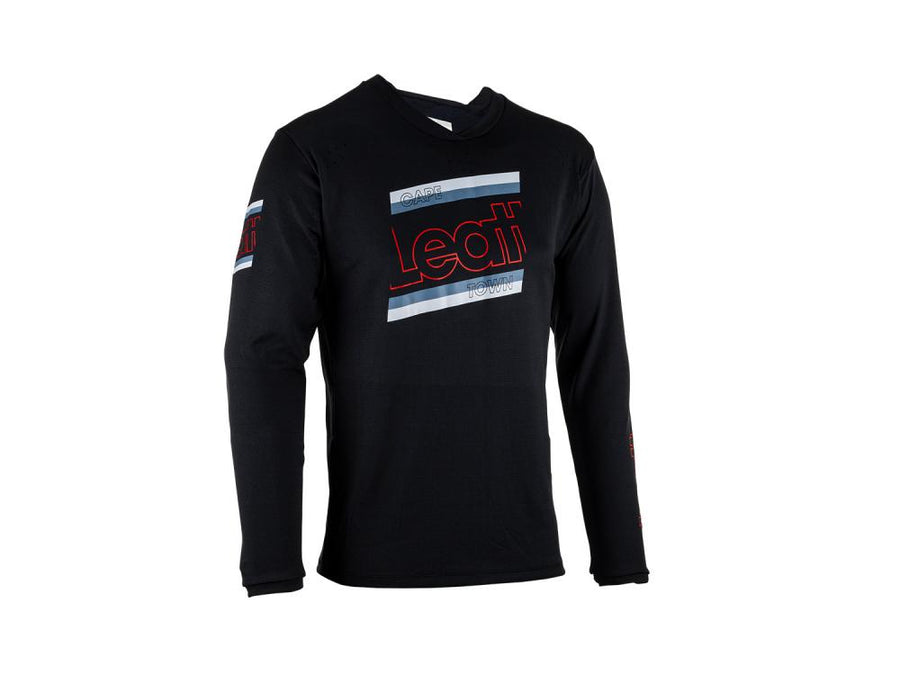 Leatt MTB Enduro 4.0 Langarmtrikot Größe S Schwarz - Schnelltrocknend & Atmungsaktiv