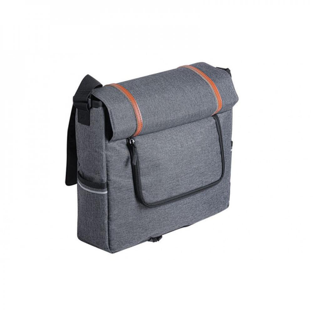 Zefal Gepäckträgertasche Urban Messenger grau 35x30x13cm 11l