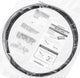 SHIMANO Schaltzugaußenhülle SIS-SP51 7,62 m inkl. Endkappen - Präzises Schalten auf Dauer