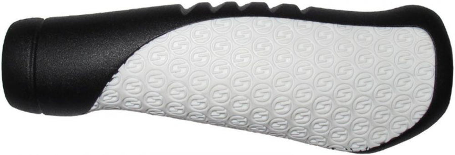 SRAM Comfort Griffe weiß-schwarz 133 mm - Komfortabler Lenkergriff für sicheres Fahren
