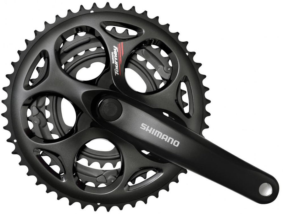 SHIMANO Kurbelgarnitur TOURNEY FC-A073 - 7-fach, 8-fach, 170 mm, 50-39, 30 Zähne