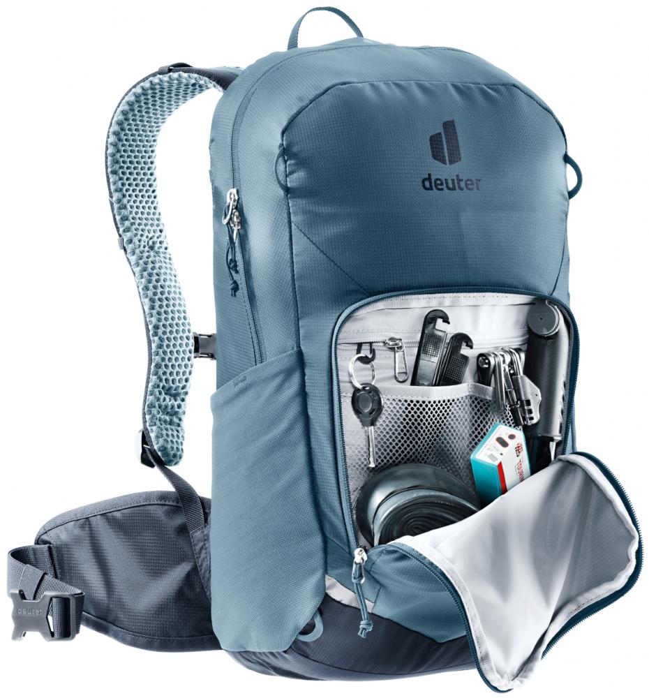 Deuter Bike I 20 Fahrradrucksack 20 Liter Weiß - Leichter Begleiter für Radtouren