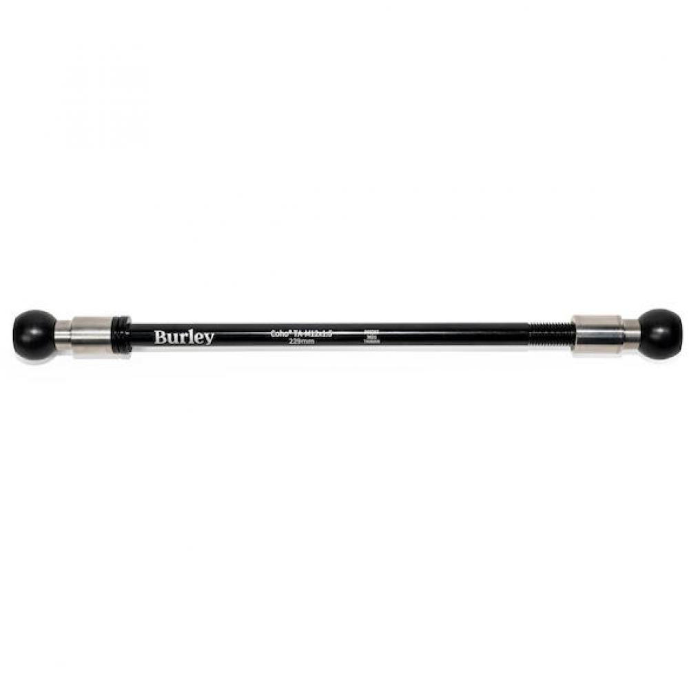 Burley Steckachse COHO XC M12x1.5, 229 mm Schwarz - sichere Anhänger-Befestigung