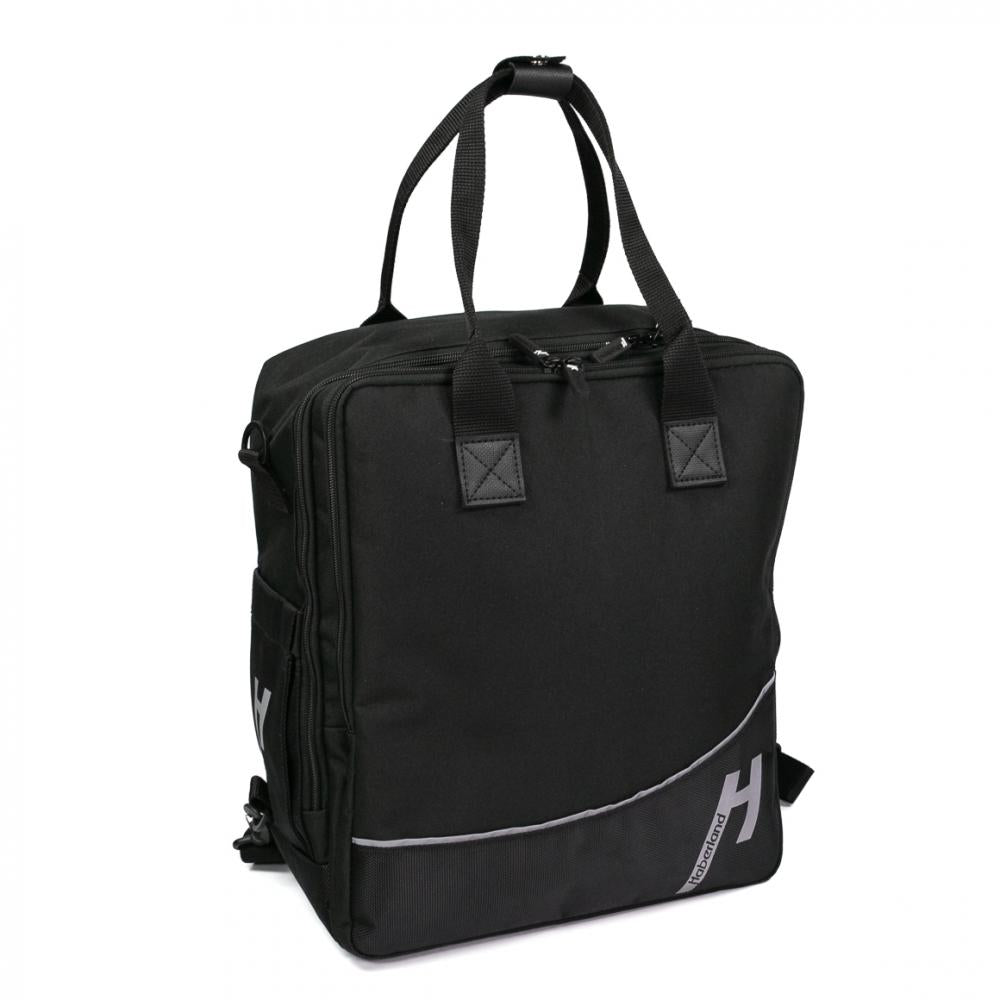 Haberland Frontträger-Rucksack More Than Work schwarz - vielseitige Tasche für Frontgepäckträger