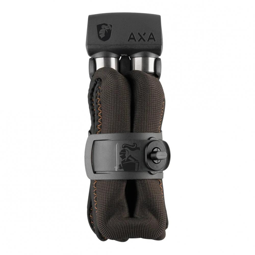Axa Faltschloss 1000 105/10 105 cm D 10 mm schwarz - Kettenschloss