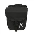 Haberland Doppeltasche 18l Basic S 3.0 schwarz - kompakter Stauraum für den Gepäckträger