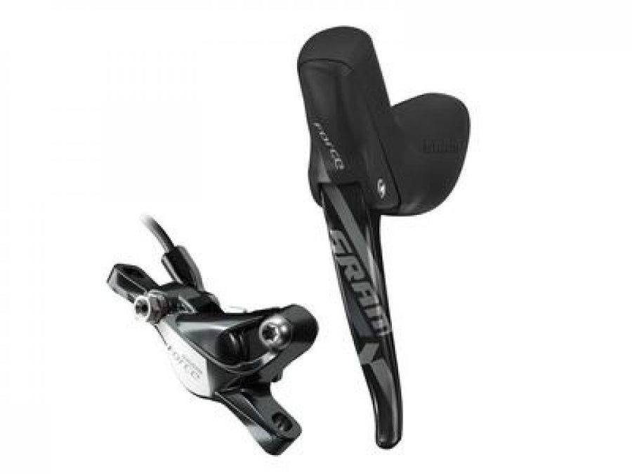 SRAM Force 1 hydraulische Disc-Bremseinheit Flat Mount links vorne - präzise Control für Road & CycloCross