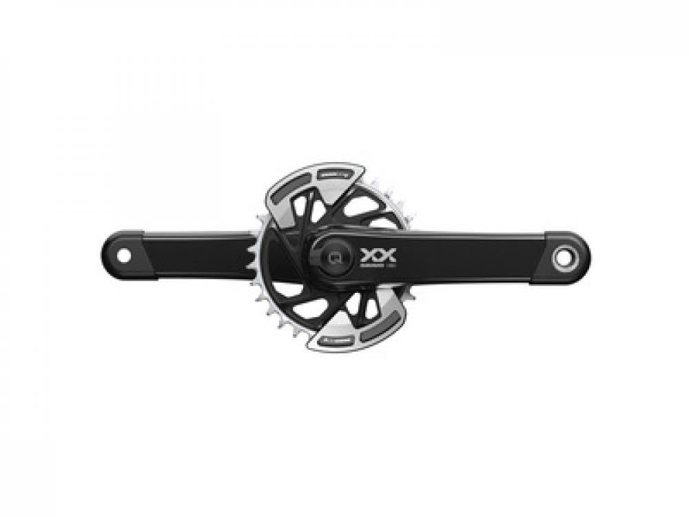 SRAM Kurbelgarnitur Quarq XX Eagle T-Type AXS 175 mm DUB-PWR - Präzise Leistungsmessung