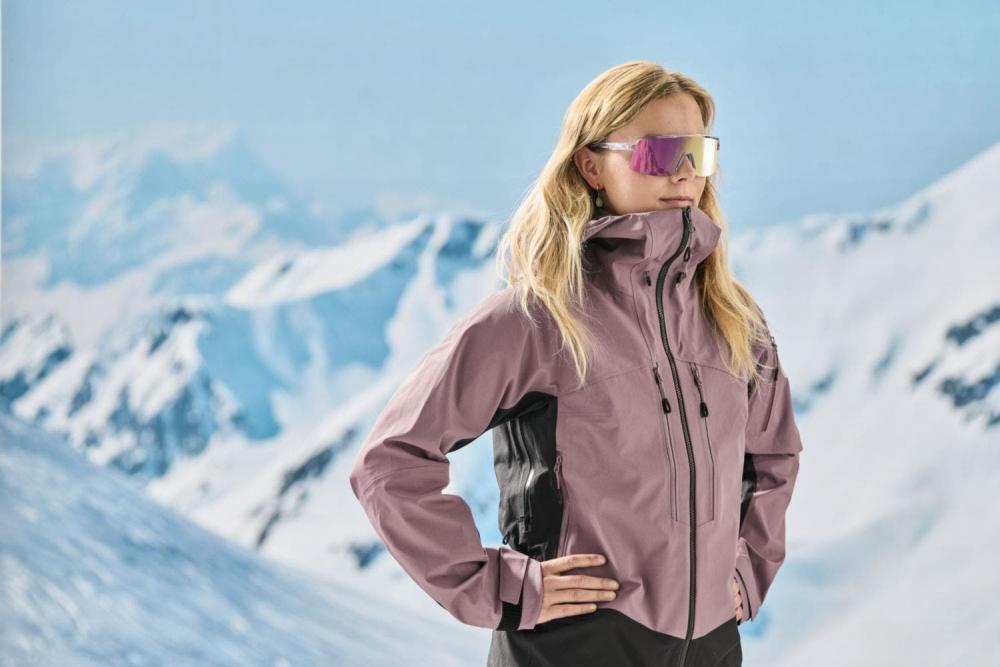 uvex Dyrt Clear - Mirror Red Sportbrille, Einheitsgröße