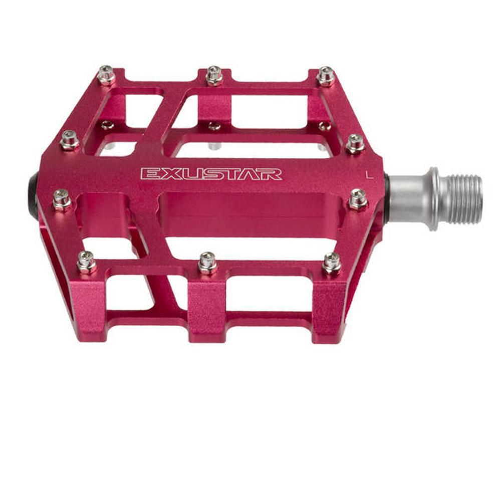 Exustar Plattformpedal MTB/BMX rot Industriegelagert