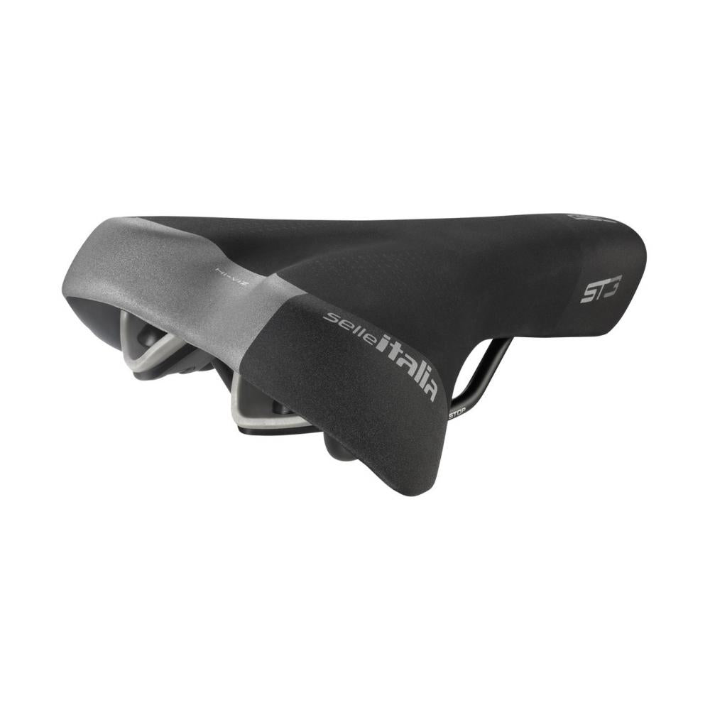 Selle Italia ST3 S1 Sportouring Sattel Soft-Tek Light-Gel 160 × 270 mm FeC Alloy schwarz