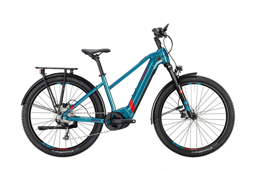 CONWAY Cairon C 2.0 500, Trapez, 29", darkpetrol metallic / red, 9-Gang TEKTRO "M350", 53 cm / XLnnBitte die unterschiedlichen Ausstattungen und Preise der einzelnen Modelle beachten!