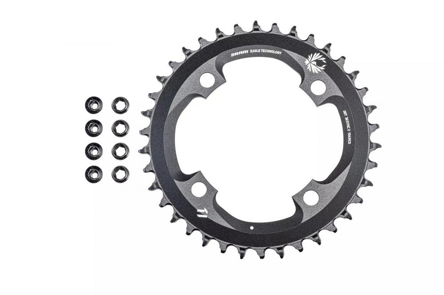 SRAM Eagle Kettenblatt 38T - 12-fach Turbo Chainring 104 BCD inkl. Schrauben