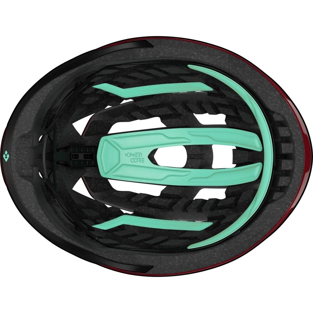 LAZER Helm Z1 KinetiCore Road Metallic Red (M) - leichter Aero-Rennradhelm