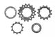 TEKTRO Ersatzritzel ED9-Kassette 11-13-16 T Schwarz - langlebiges E-Bike Antriebsupgrade