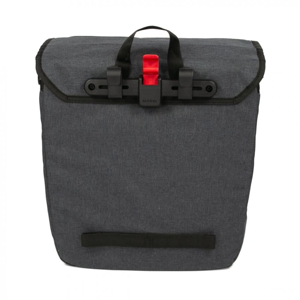 Haberland Einzeltasche 18l Street Work anthrazit - praktische City- & Pendler-Gepäckträgertasche