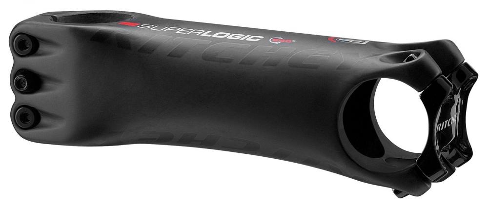 Ritchey Superlogic C260 Fahrradvorbau aus mattem UD-Carbon, 80mm, 6°, mit 260° Klemmung für Steifigkeit und geringes Gewicht.