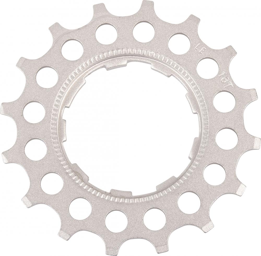 SHIMANO Ritzel für CS-6600 16 Zähne integrierter Distanzring - 16 Zähne