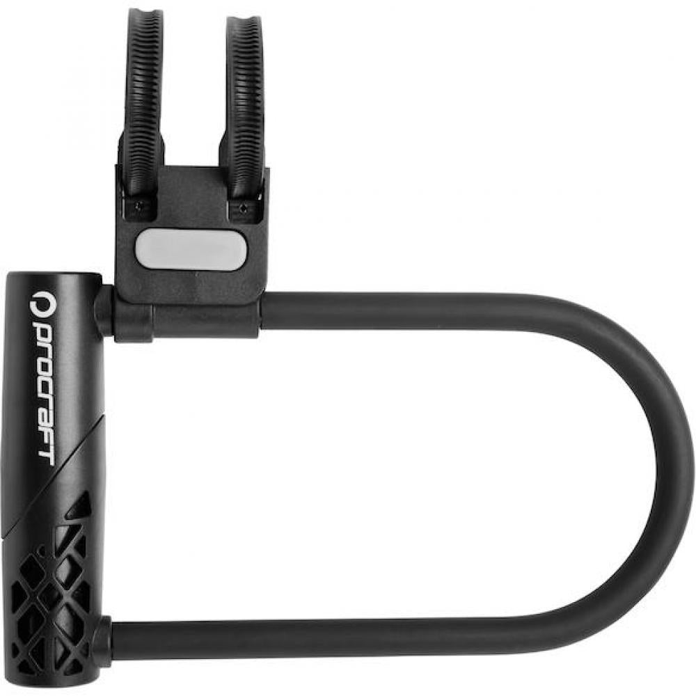Procraft Bügelschloss Urban Essential 250 mm Schwarz - hohe Sicherheit in moderner Ausführung