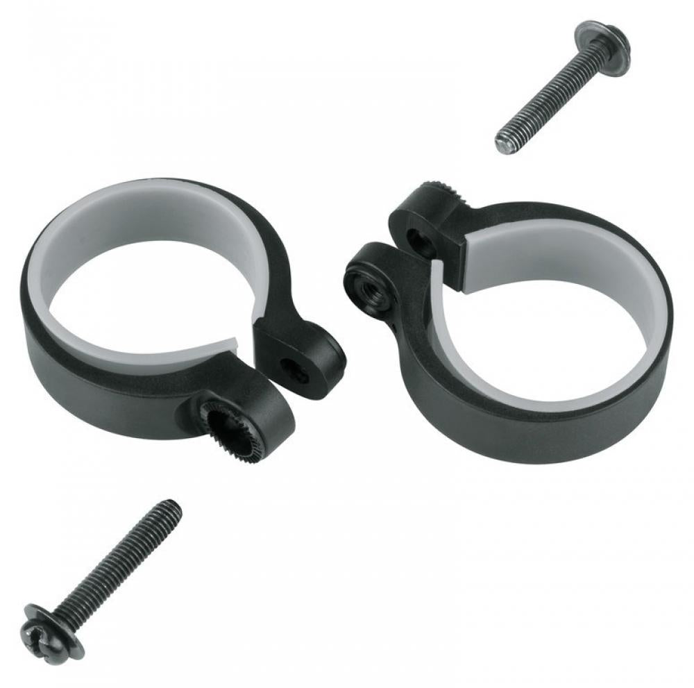 SKS Streben-Befestigungs-Schellen 40-43 mm - Set mit 2 Stück - Robuste Befestigung für Schutzbleche - Passend für Rundrohre - Einfache Montage