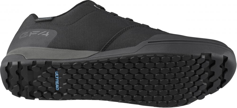 SHIMANO Fahrradschuhe GF400 Herren/Damen MTB Flatpedal Fahrradschuhe Größe 47 Schwarz