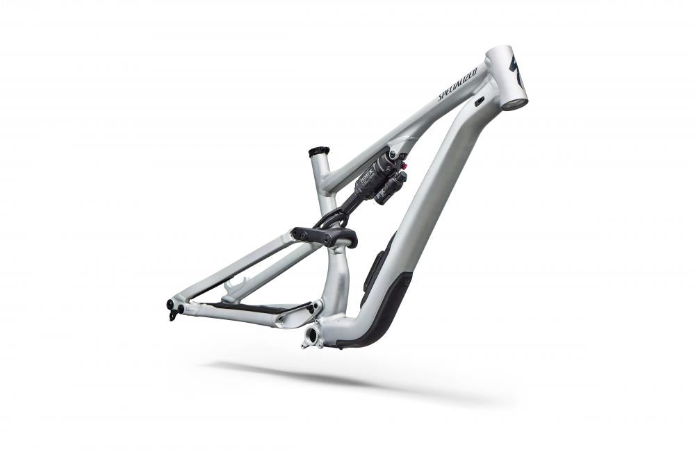 SJ 15 ALLOY FRM Mountainbike Rahmen - Brushed/Liquid Metal/Coast Blue - Größe S6