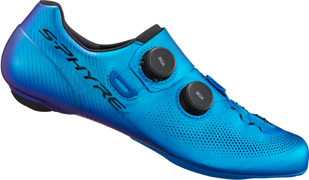 SHIMANO Fahrradschuhe RC903 Damen/Herren Road SPD-SL ? Größe 43, Blau
