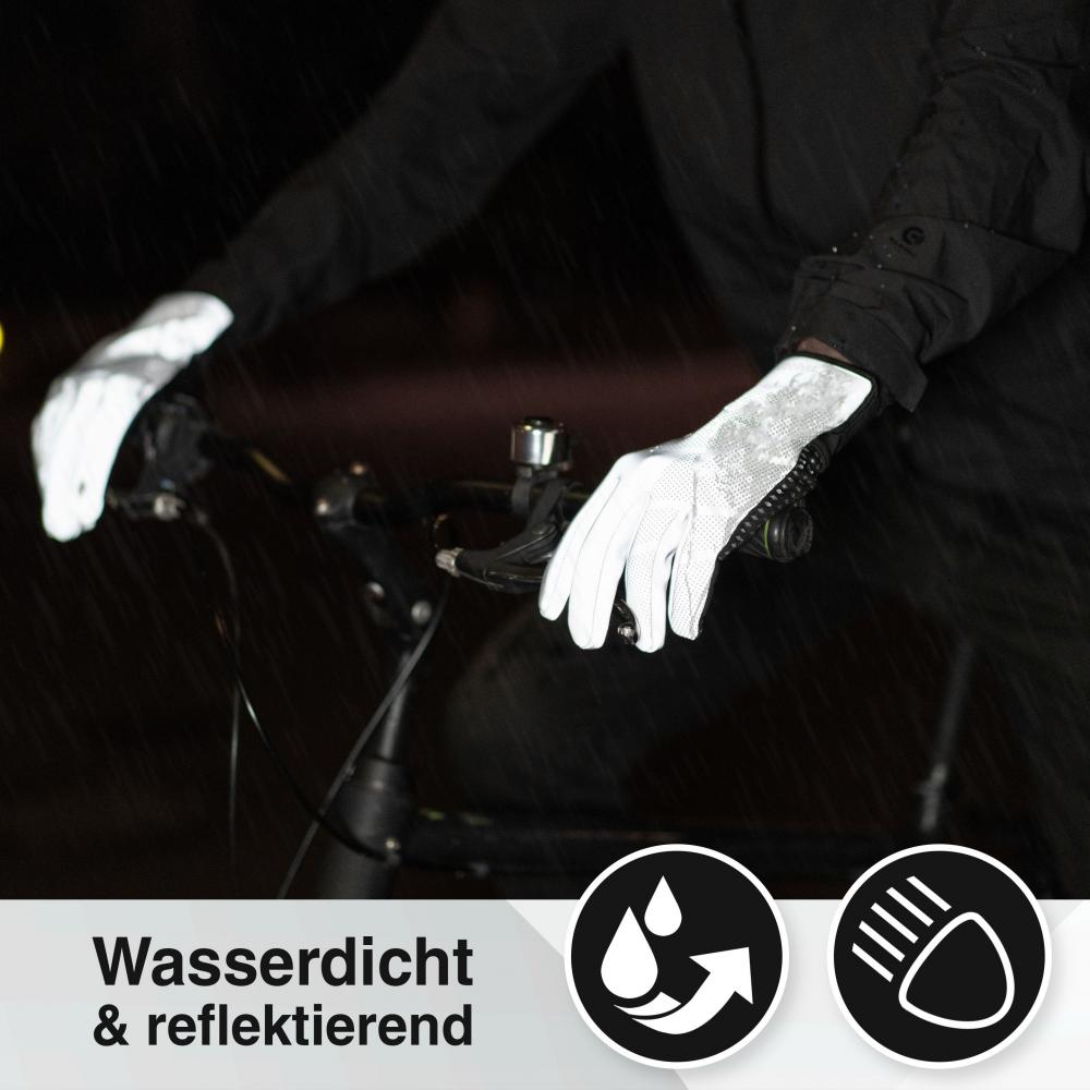 Valkental Handschuhe GloRider V2 Ultra Gr. M Grau Reflectiv