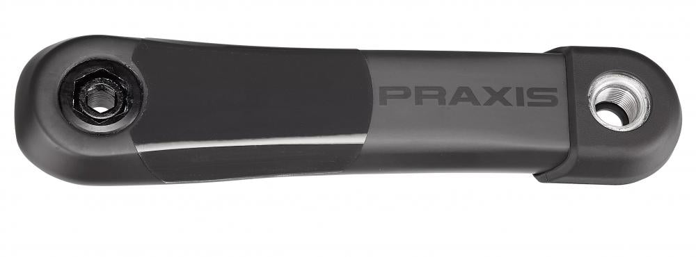 Praxis Turbo Carbon Kurbel 160mm - Brose ISIS Spline G2 E-Bike Kurbelarm - Kurbeln